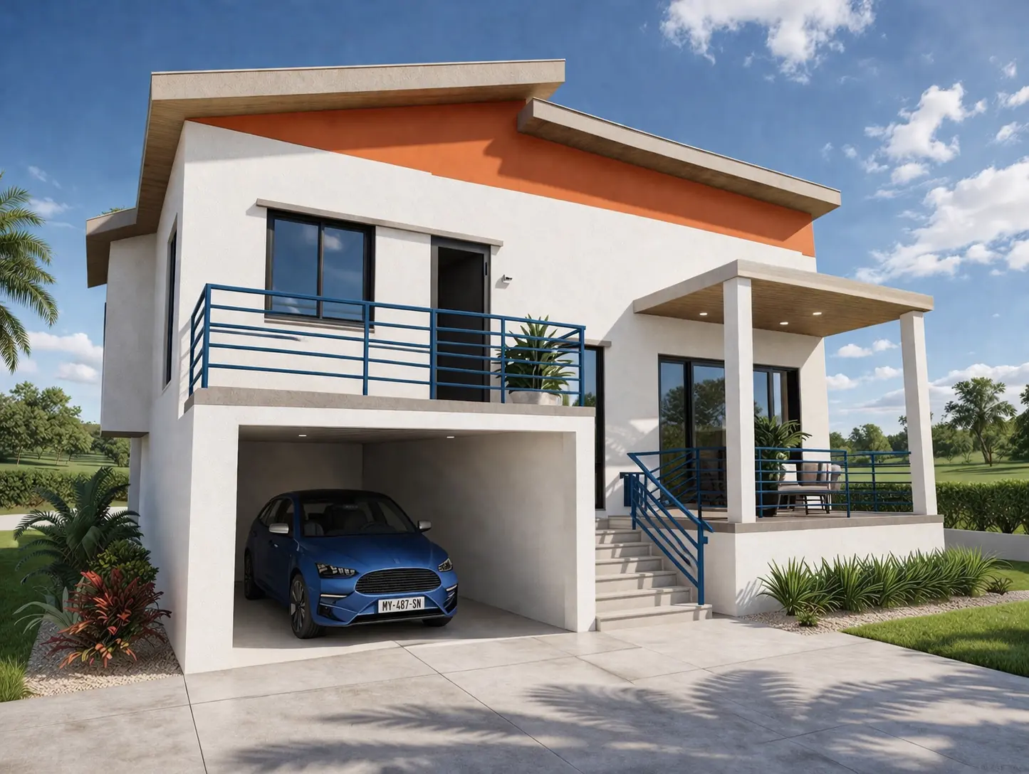 Brunswick Gardens community by Thaloria Homes in Carriacou, Grenada